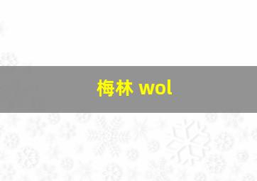 梅林 wol